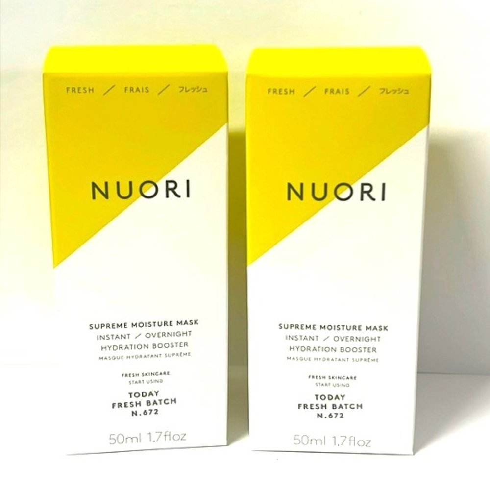 Nuori Supreme Moisture Mask (Lot of 2)